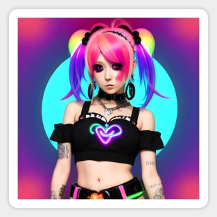 Hot cosplay Harajuku party kawaii girl Magnet